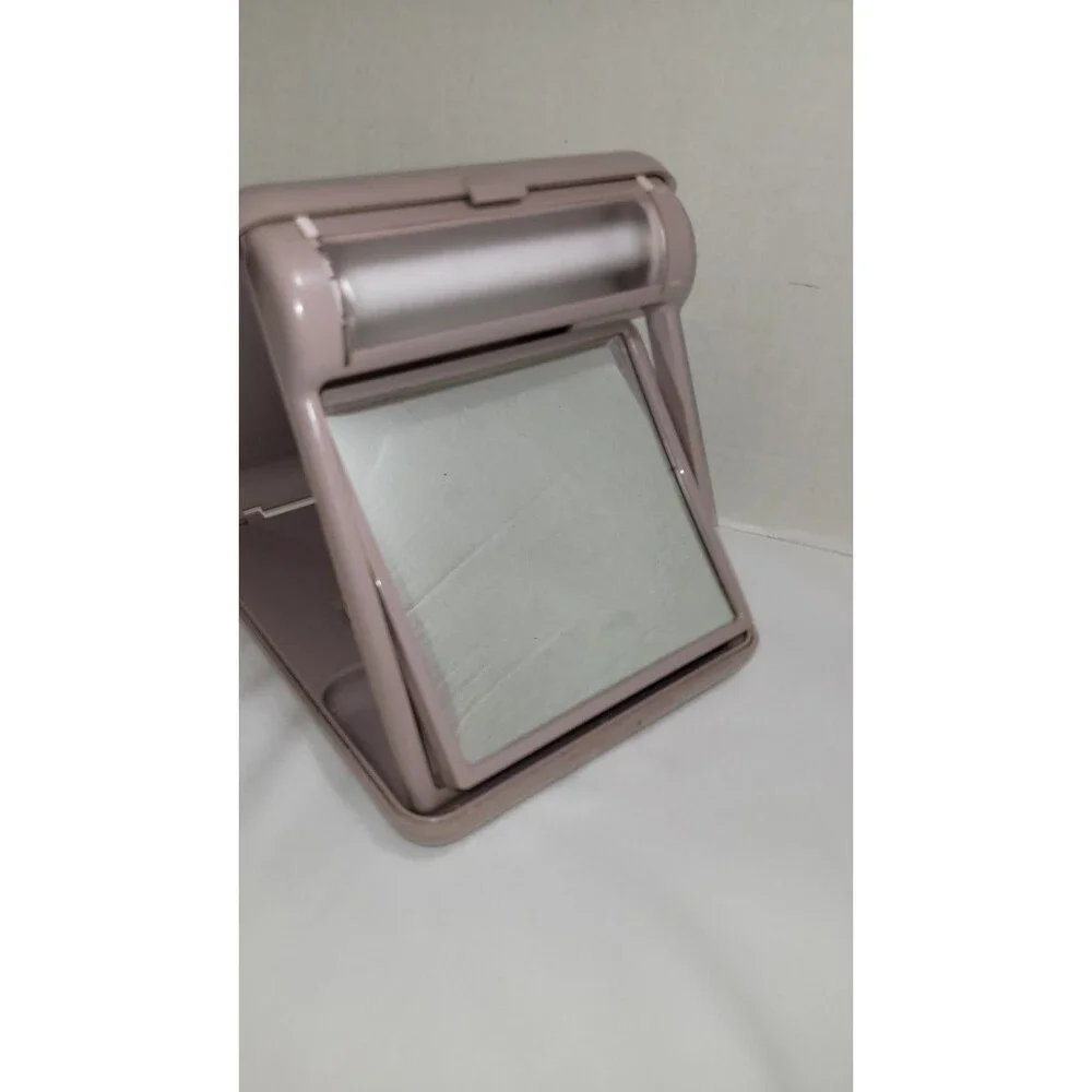 Clairol Pretty Looks Hollywood Vanity Mirror 1983 Purple Gray - AS IS For Repair